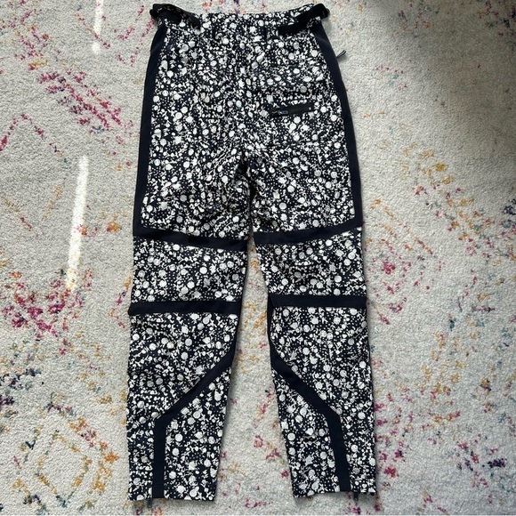 Free People Love You Back Floral Ski Shell Pant in Black & White sz XS - Picture 6 of 7